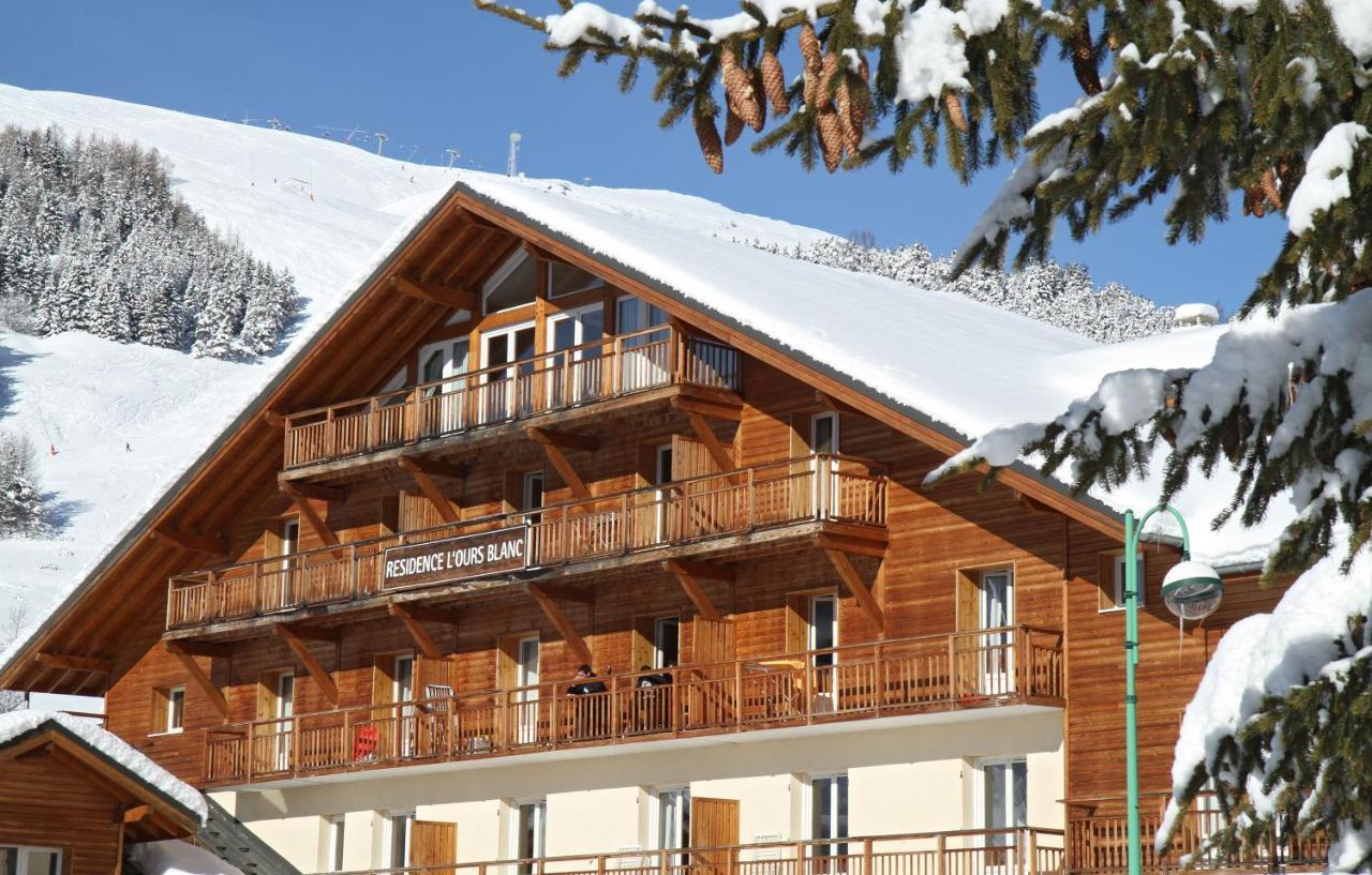 Residence Odalys L'Ours Blanc Лес дьо Алпс Екстериор снимка