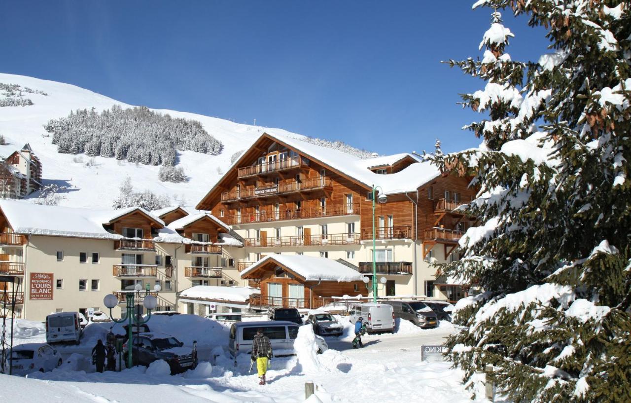 Residence Odalys L'Ours Blanc Лес дьо Алпс Екстериор снимка