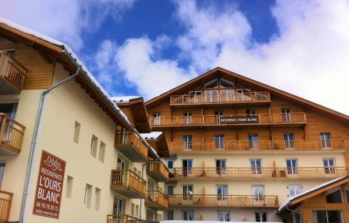 Residence Odalys L'Ours Blanc Лес дьо Алпс Екстериор снимка