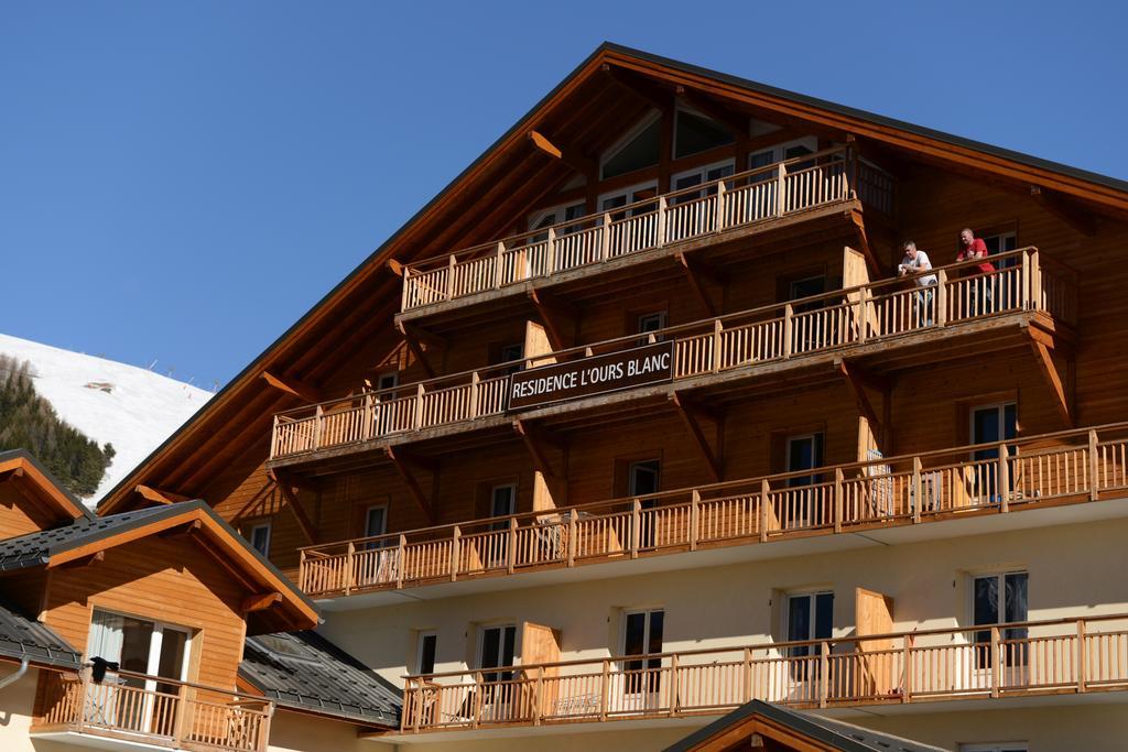 Residence Odalys L'Ours Blanc Лес дьо Алпс Екстериор снимка